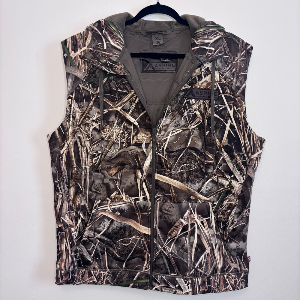 Banded Aspire Intensify Hybridlyte Hooded Camo MAX7 Hunting Vest XL MSRP $350